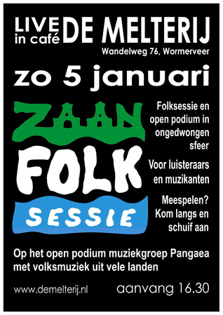 ZaanFolk Sessie 5 januari